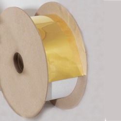 picture of gold strip on a core